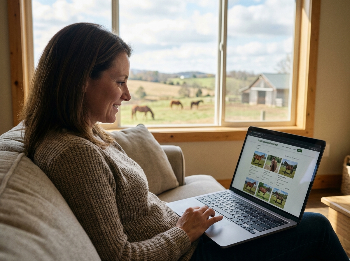 Horse sales website appearing in search results