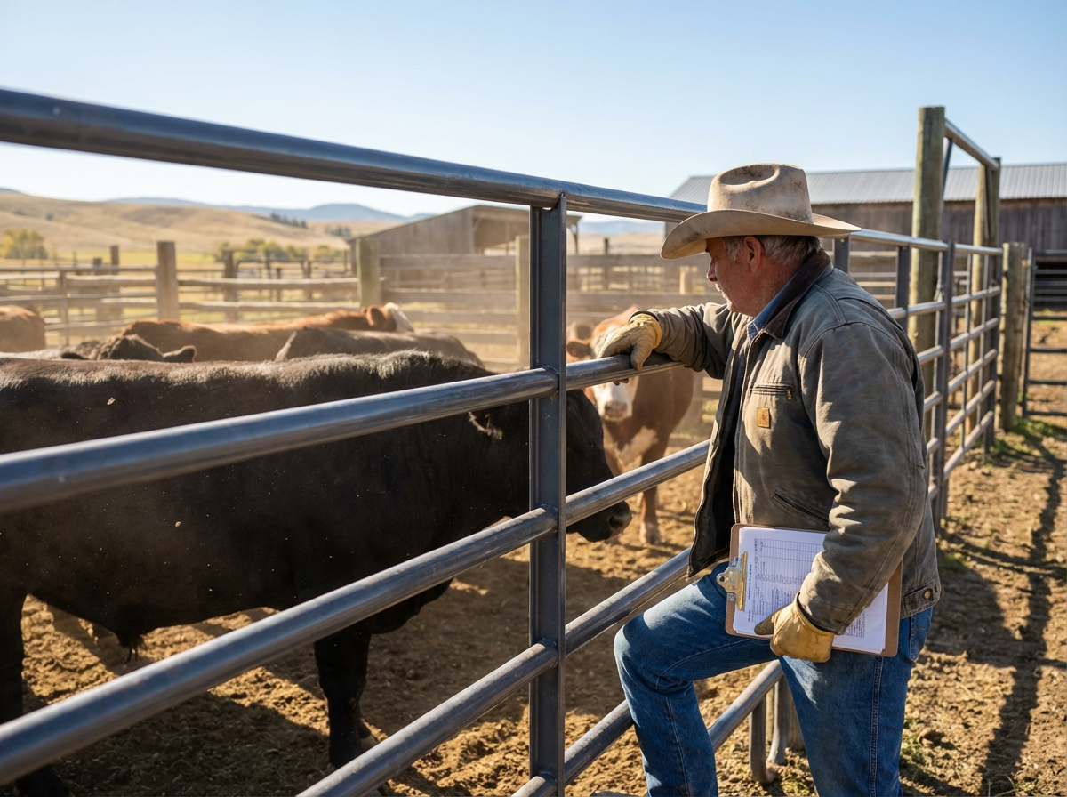 Bull listing page showing EPD data and pricing